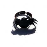 Halloween Jewelry, Spider Ring,lasercut Acrylic